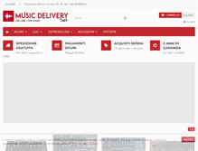 Tablet Screenshot of musicdelivery.net